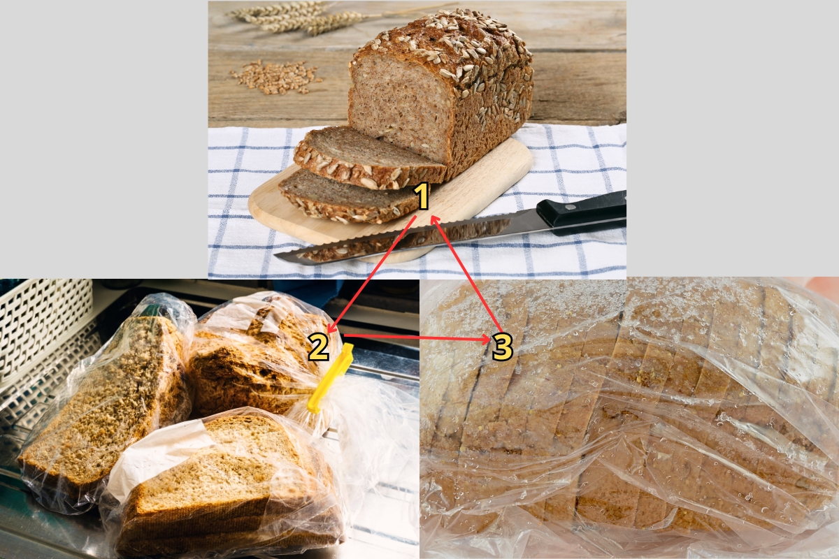 Đảm bảo chất lượn khi đông lạnh bánh mì